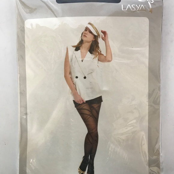 Sexy Stripped Stocking NWT - Picture 2 of 3